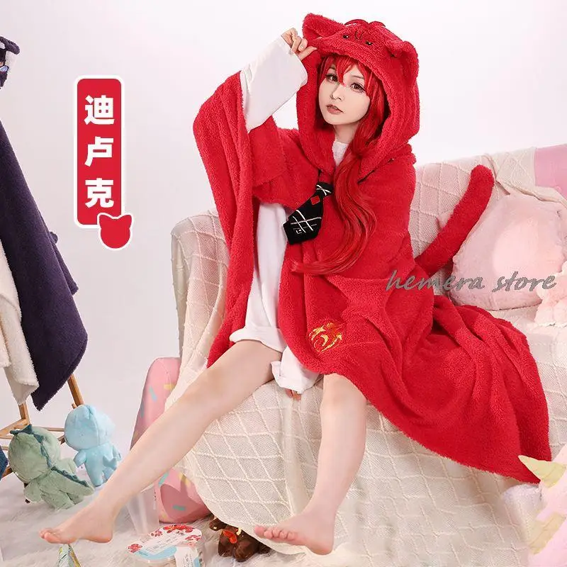 Genshin Impact Kazuha Scaramouche Wanderer Venti Hutao Cosplay Blanket Cloak Cape Funny Fleece 12 Pajamas Anime Costume Hoodie