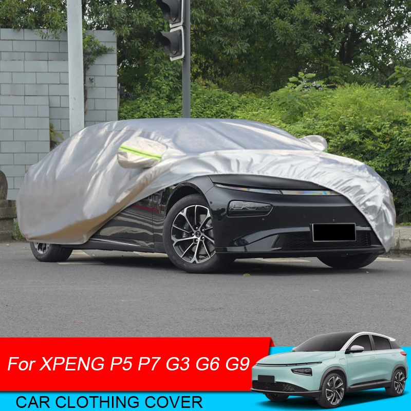 

For BYD DENZA D9 N7 N8 2023 2024 2025 Car Cover Rain Frost Snow Sunshade Dust Waterproof Anti-UV Protect Cover Auto Accessories