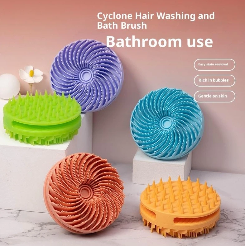 

Мягкий силиконовый скребок для тела, отшелушивающий, не раздражающий массажер для мытья тела, щетка для душа, скраб для тела, уход за кожей, инструмент для ванны