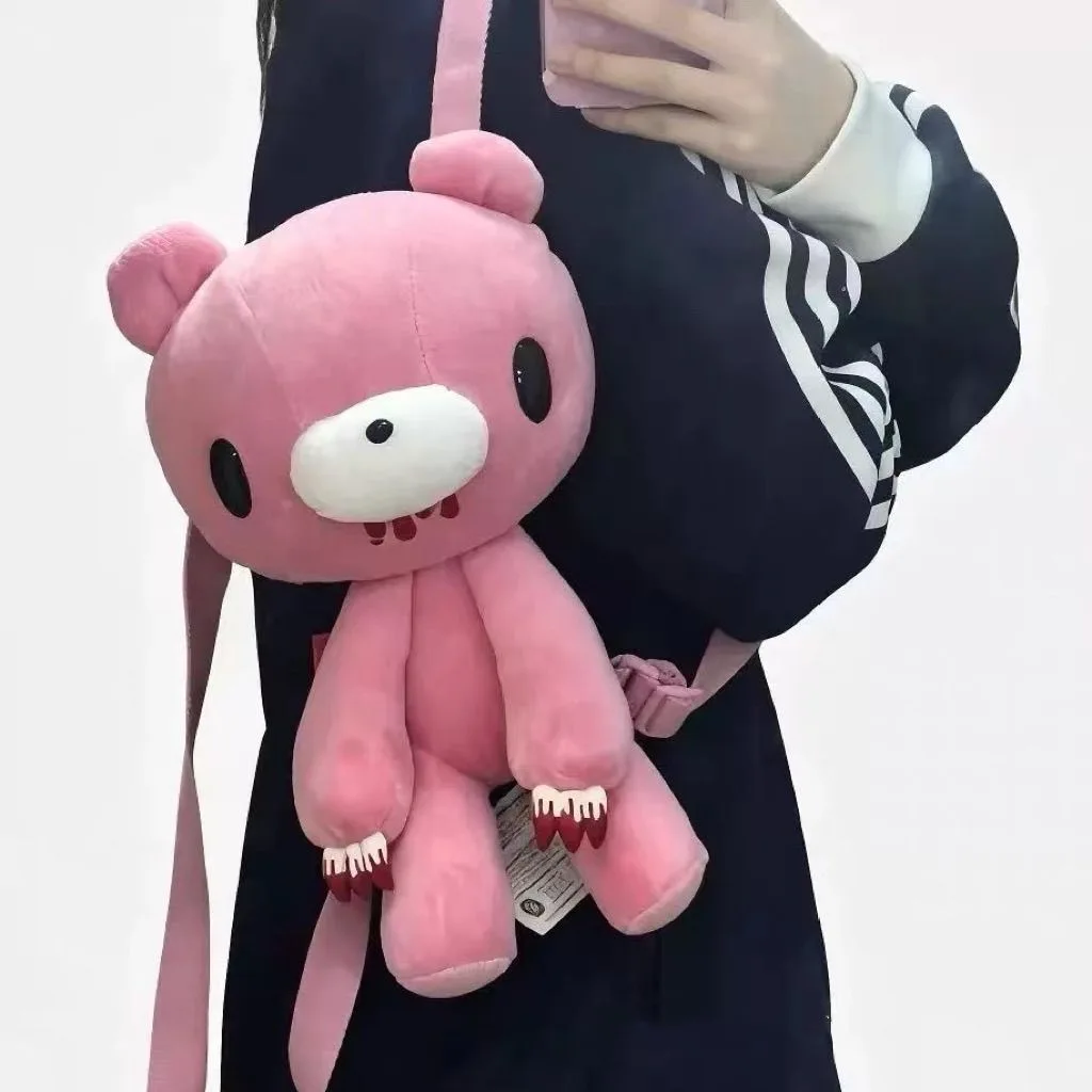 Niedlicher Gloomy Bear Rucksack Anime Große Kapazität Aufbewahrungstasche Y2K Mädchen Accessoires Puppentasche Mädchen Festival Geschenke