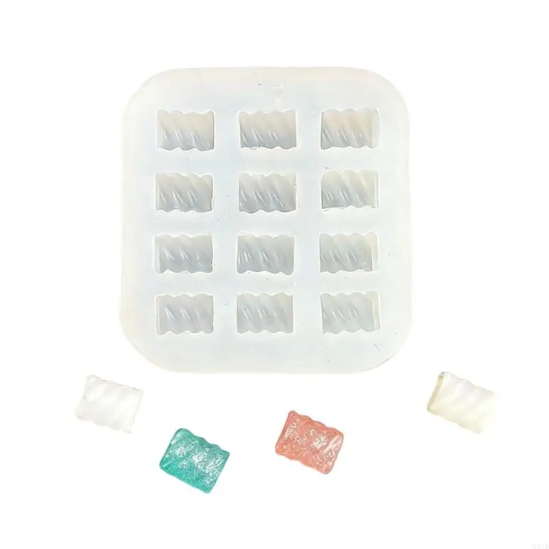 Nonstick Silicone Bone Mold For Cotton Candy Preserves Easy To Demold Multi Purpose Dessert Maker For Various Treats
