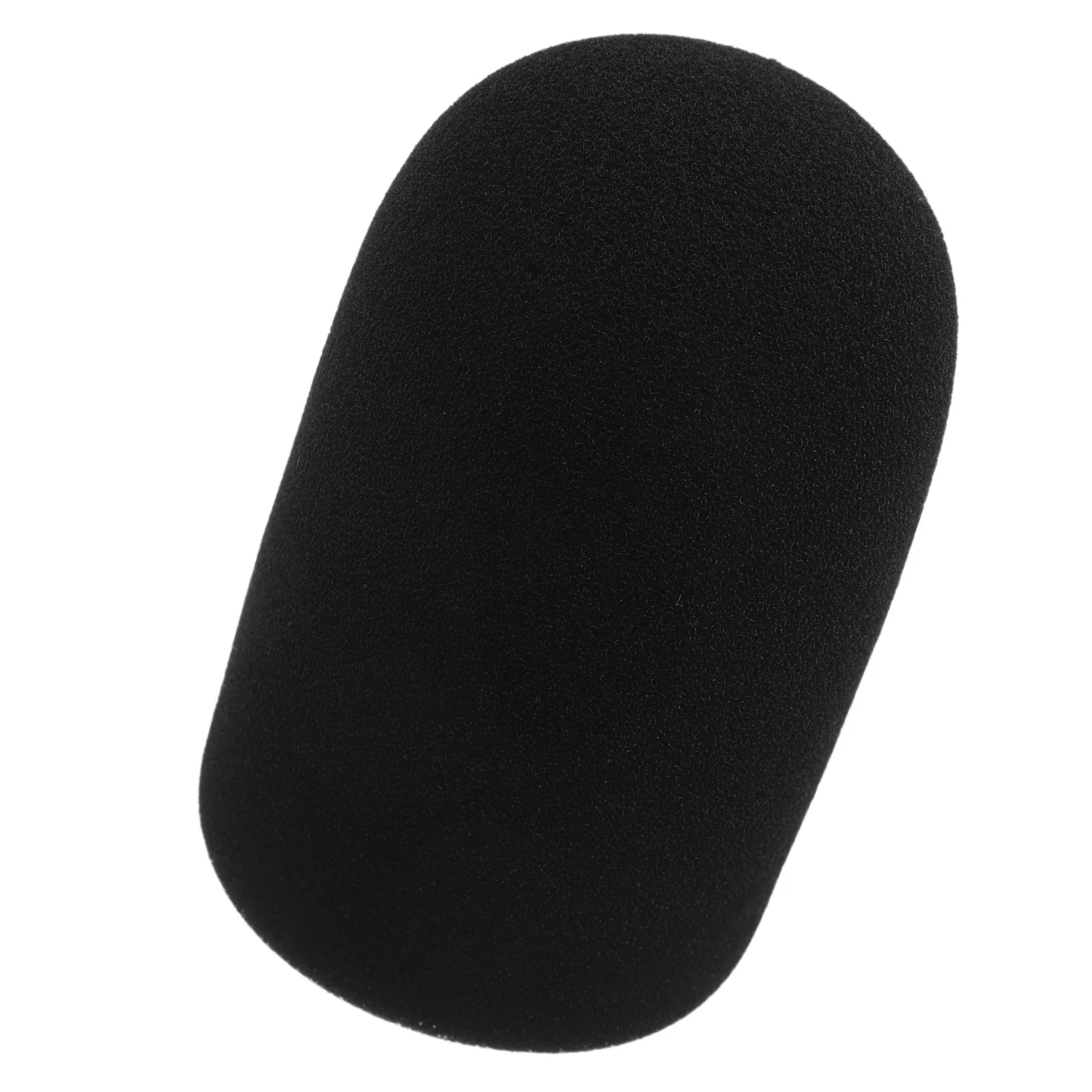 

Microphone Pop Filter Handheld Windscreen Sponge Cover Black Covers for Microphones
