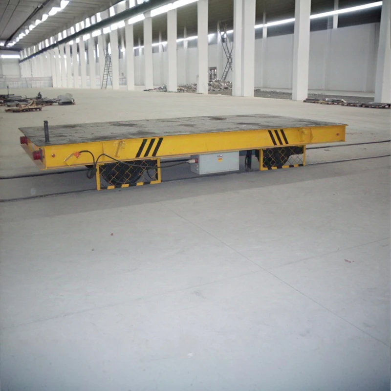 【Лучшие продажи】Плоский транспортный автомобиль с батарейным питанием, электрическая тележка для промышленного использования