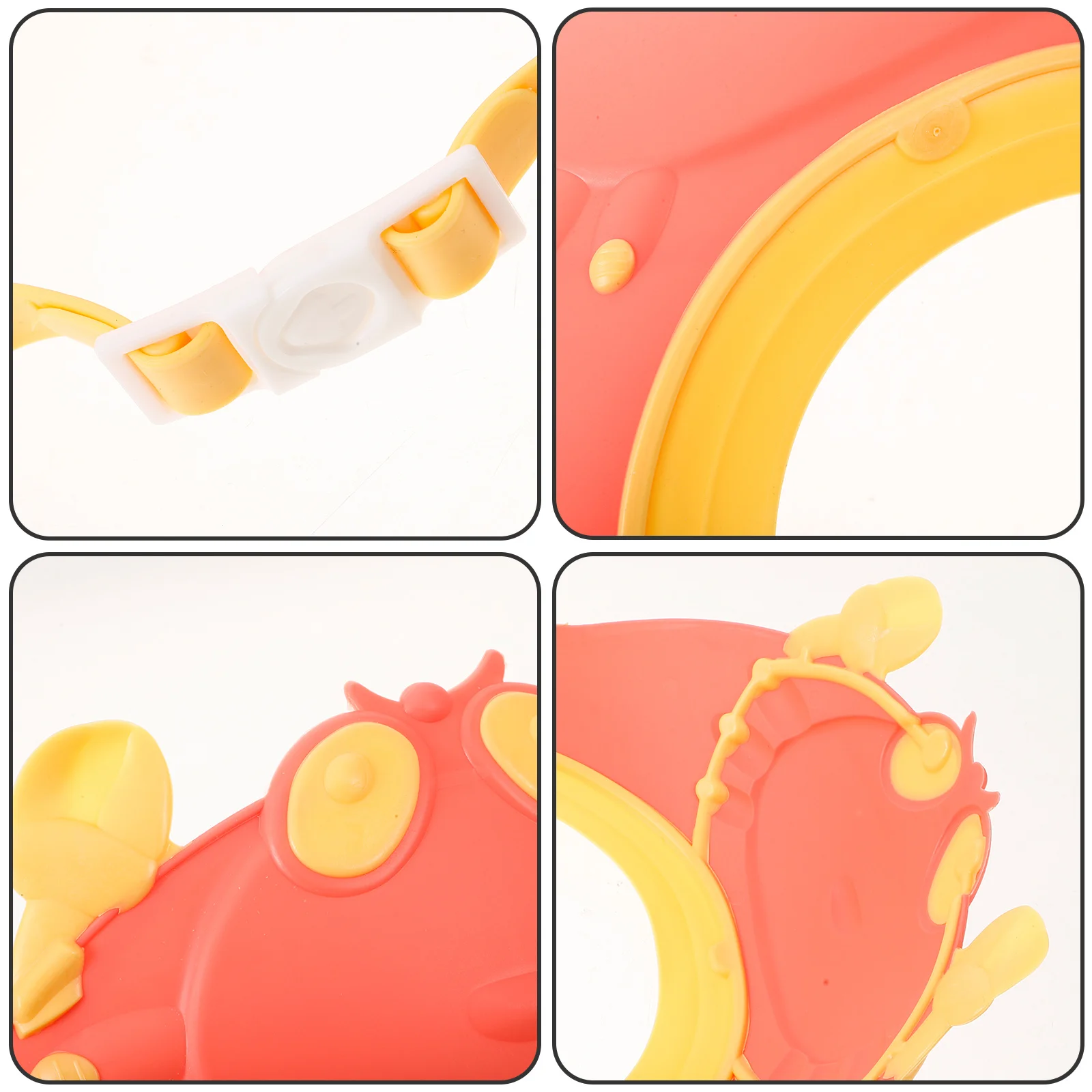 

Adjustable Baby Shower Cap Toddler Bathing Visor Hat for Kids 6m Plus Eye Ear Protection Soft Comfortable Design