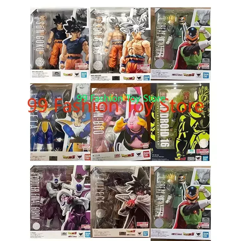 

Original BANDAI S.H.Figuarts Son Gohan Vegeta DRAGON BALL In Stock Anime Action Collection Figures Model Toys