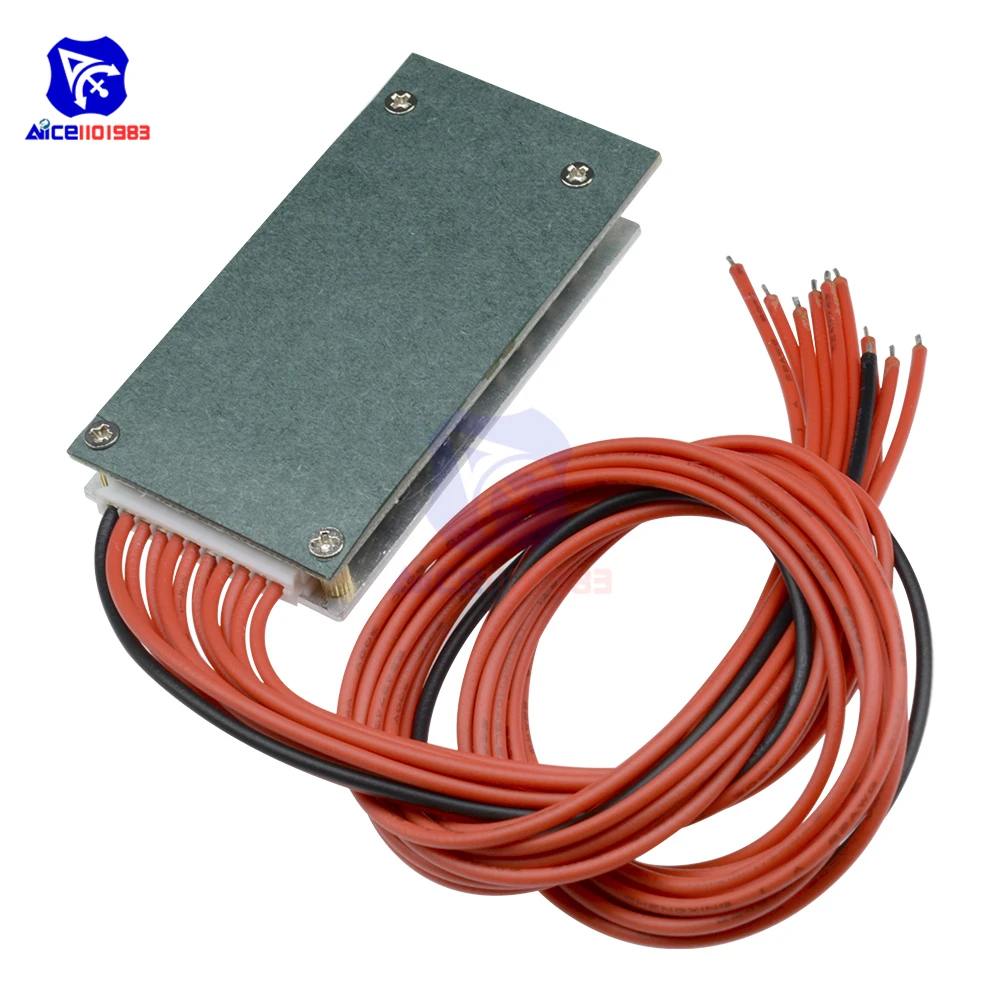 BMS 10S 36V 15A/30A/35A mit Balancierfunktion, Li-Ionen-Lithium-Batterieladegerät, Schutzplatine, Batterie-BMS-Funktion, E-Bike – Detail 9
