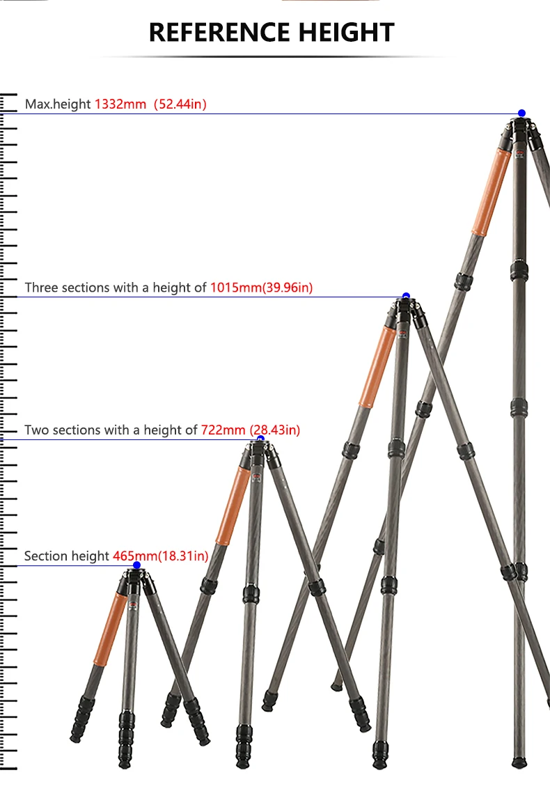 Sachtler Ace Fluid Head Camera Selfie Stick Tripod Stabilizer Professional Lightweight Carbon Fiber Video Camera Monopod Tripod