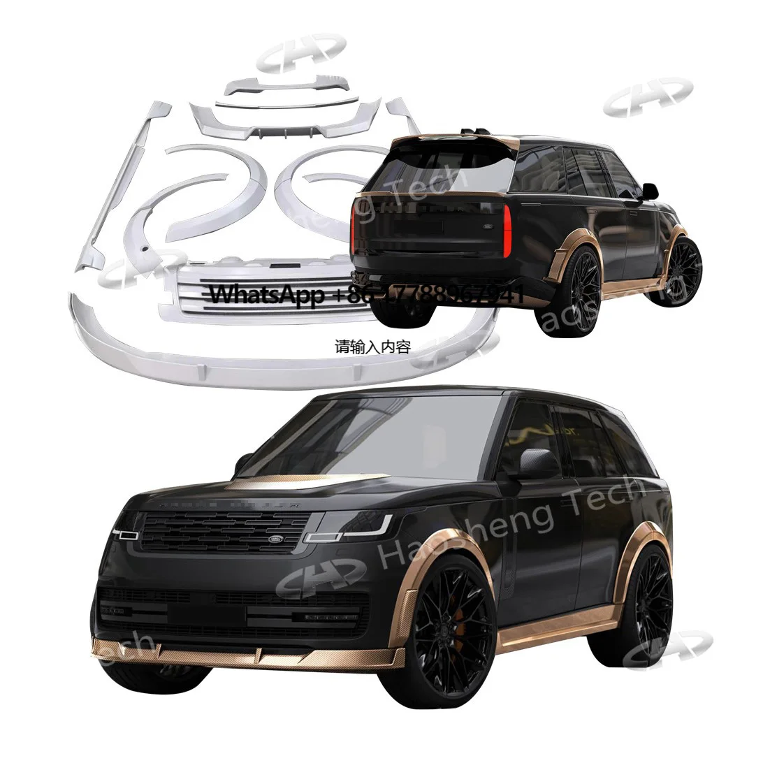 Dry Carbon Fiber Body Kit for Range Rover Vogue Prepreg Carbon Fiber Wide Body Kit for Land Rover SUV Range Rover Vogue 2023+