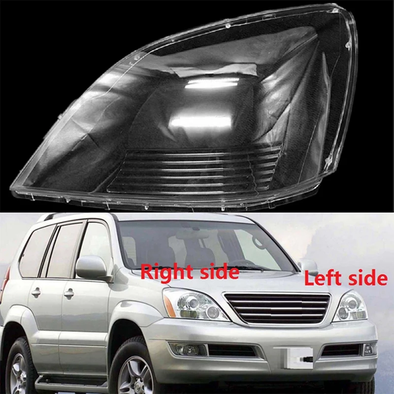 

Headlights Cover For Lexus GX270 GX400 GX460 GX470 04-12 Head Light Glass Lens Shell Transparent Housing Lampshade