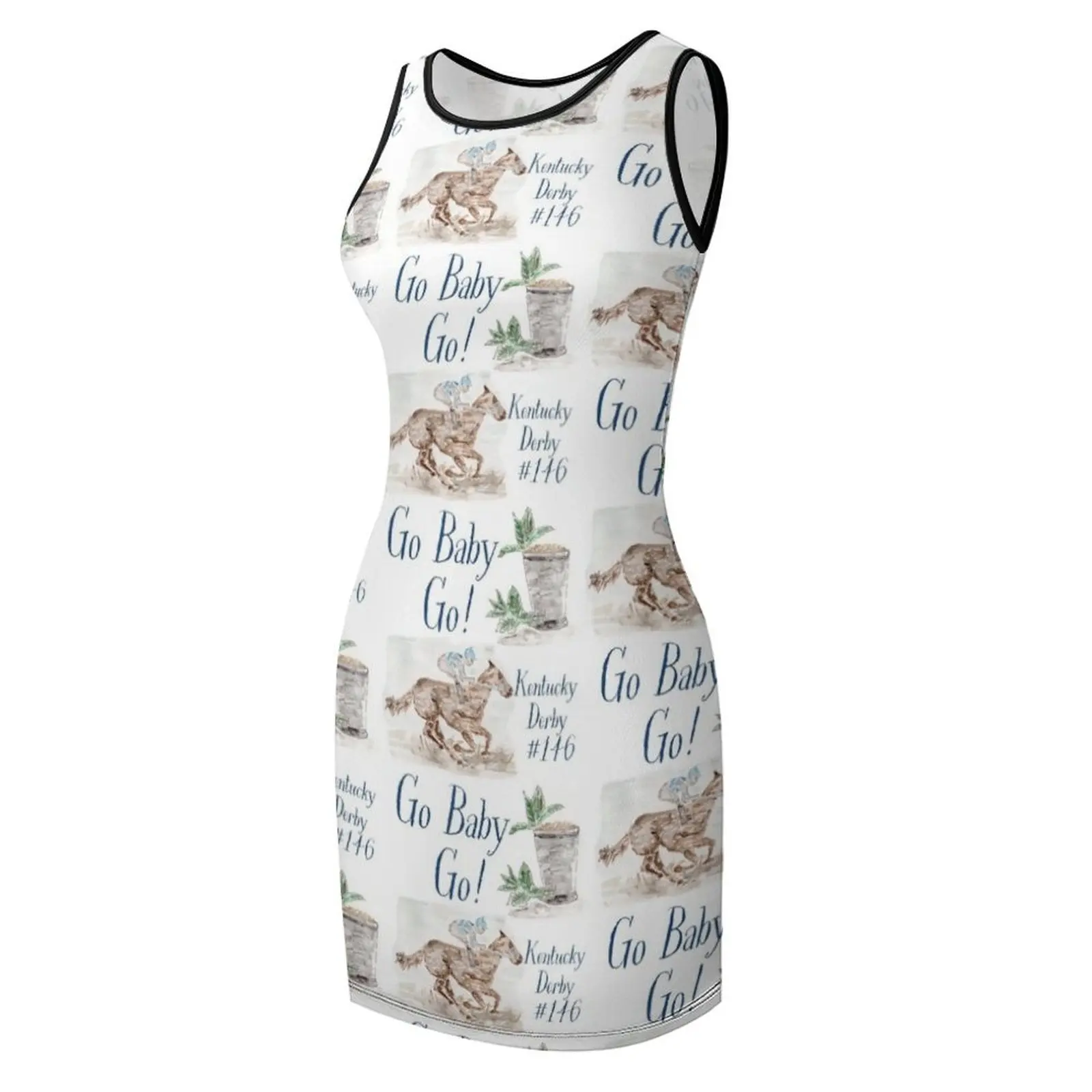 จ๊อกกี้บนม้า, มิ้นท์ จูเล็ป, เคนตักกี้ดาร์บี้, 2020 ชุดเดรสแขนกุดสำหรับงานพรอม ชุดราตรีผู้หญิง 2025