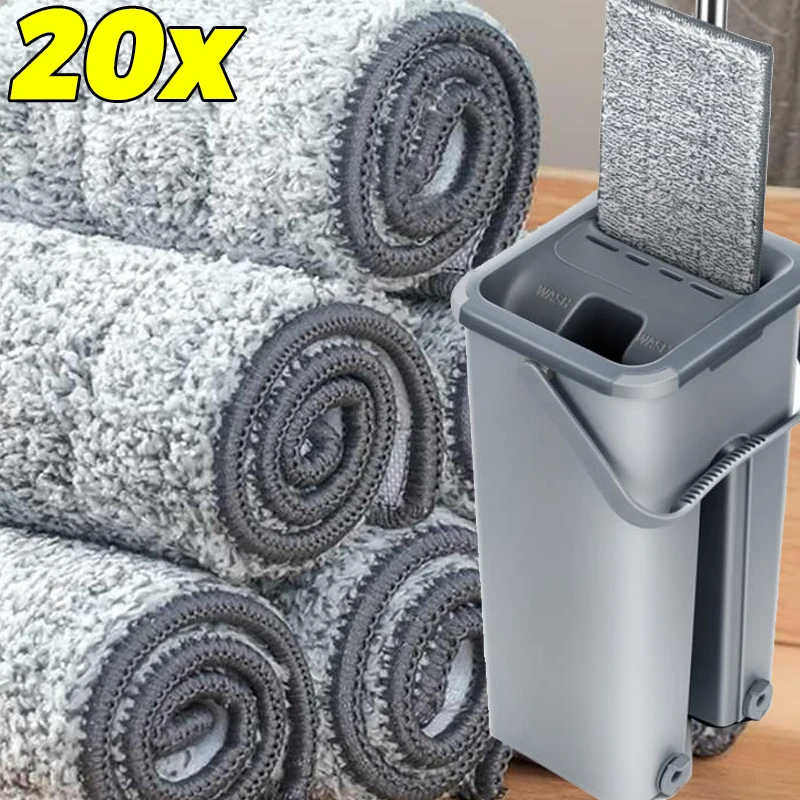 Paño de mopa de microfibra de repuesto, cabezal de mopa absorbente, toalla, muebles, suelo, cepillo de limpieza de manchas, herramientas de limpieza de baño y cocina