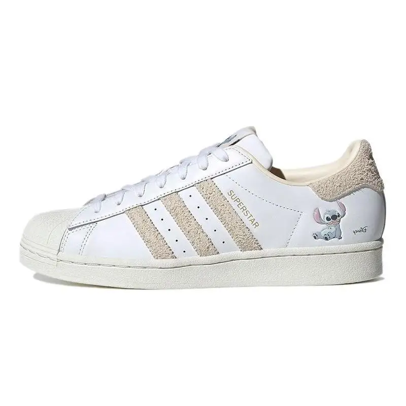 Adidas Superstar Lilo & Stitch White Sneakers shoes HQ6356