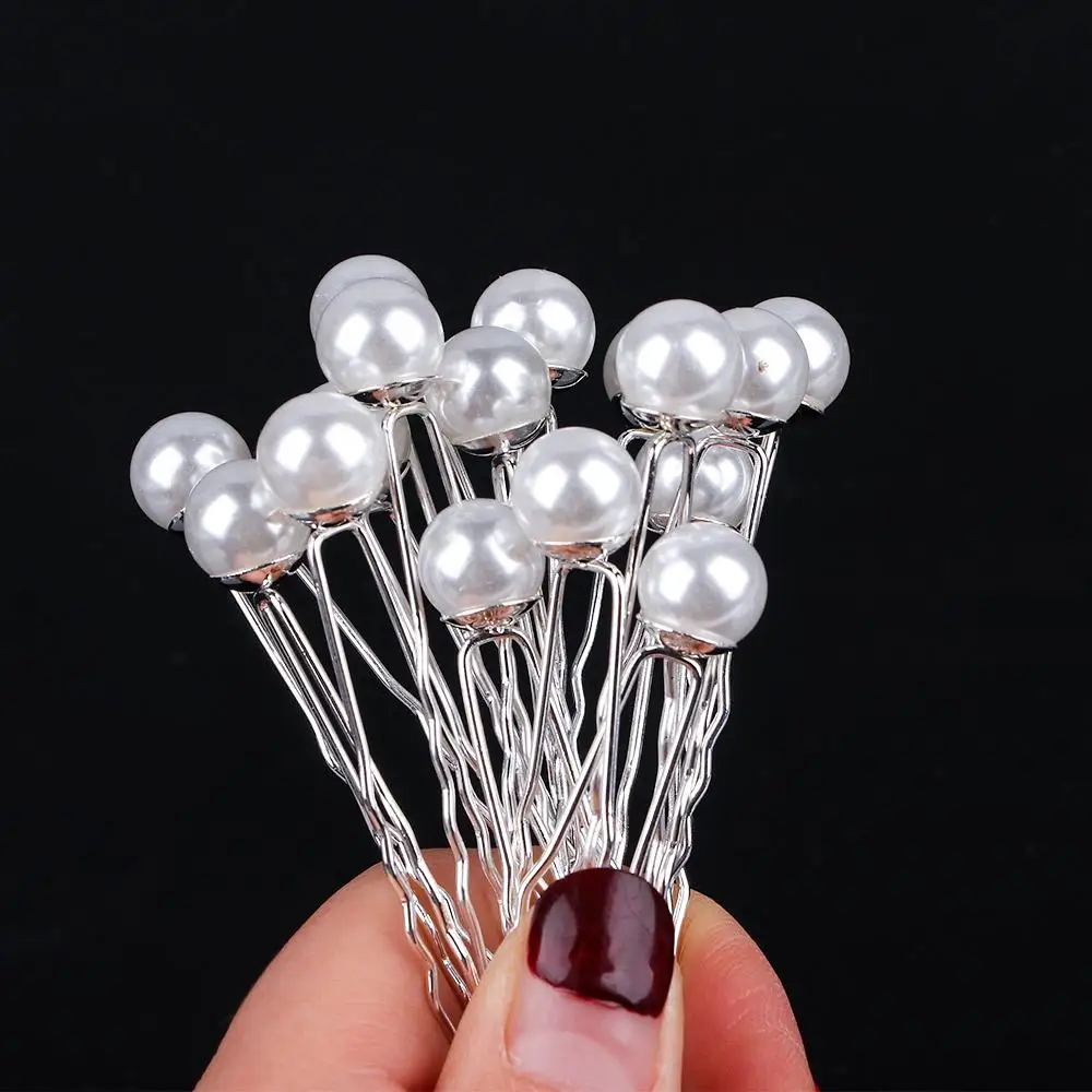 

Tools Bridal Disk Hair U-shaped Pearl Headdress Hair Accessories Pearl Hairpin U-shaped Hairpin Wedding Headwear Bridal Tiara