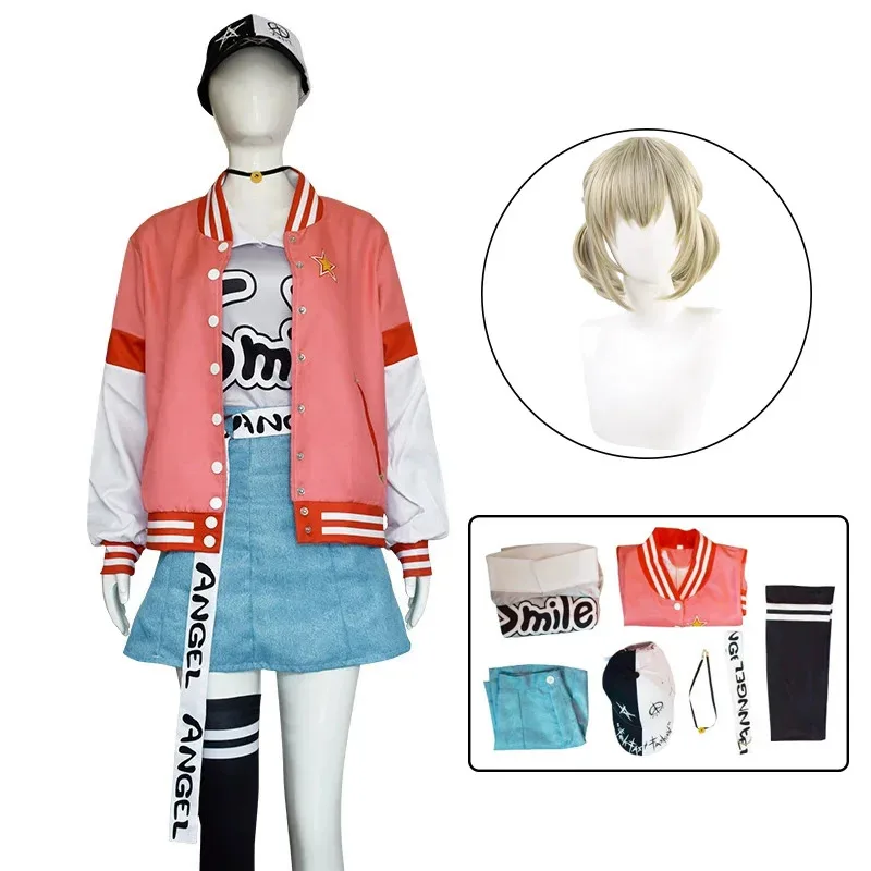 

Kohane Azusawa Cosplay Costume Wig for Women Anime Project Sekai Colorful Stage Vivid Bad Squad Halloween Carnival Party Outfits