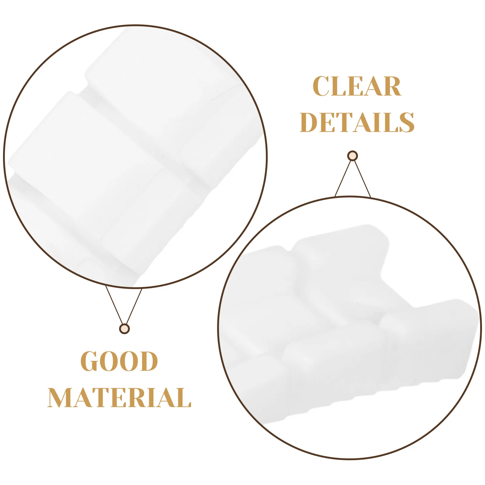 

24Pcs Furniture Leveling Shims PP Material Durable Table Wedges Reduce Noise Friction Stabilizers for Uneven Floors