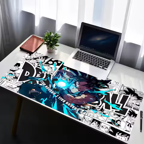 Mouse Pad PC Accessories Keyboard Pad Office Desk Mat Anti Slip Mousepad Rubber Anime Tablet Pad Dragon Ball Gaming Extended Pad