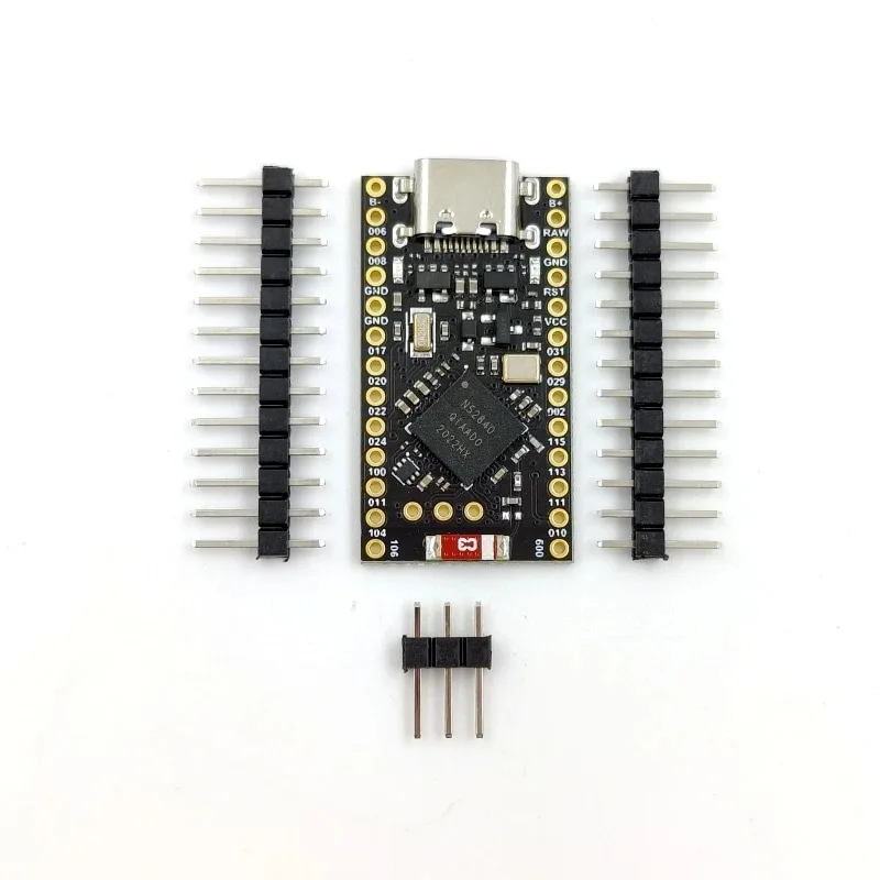 New NRF52840 Development Board Supermini Compatible With Nice!Nano V2.0 Bluetooth Charging Management