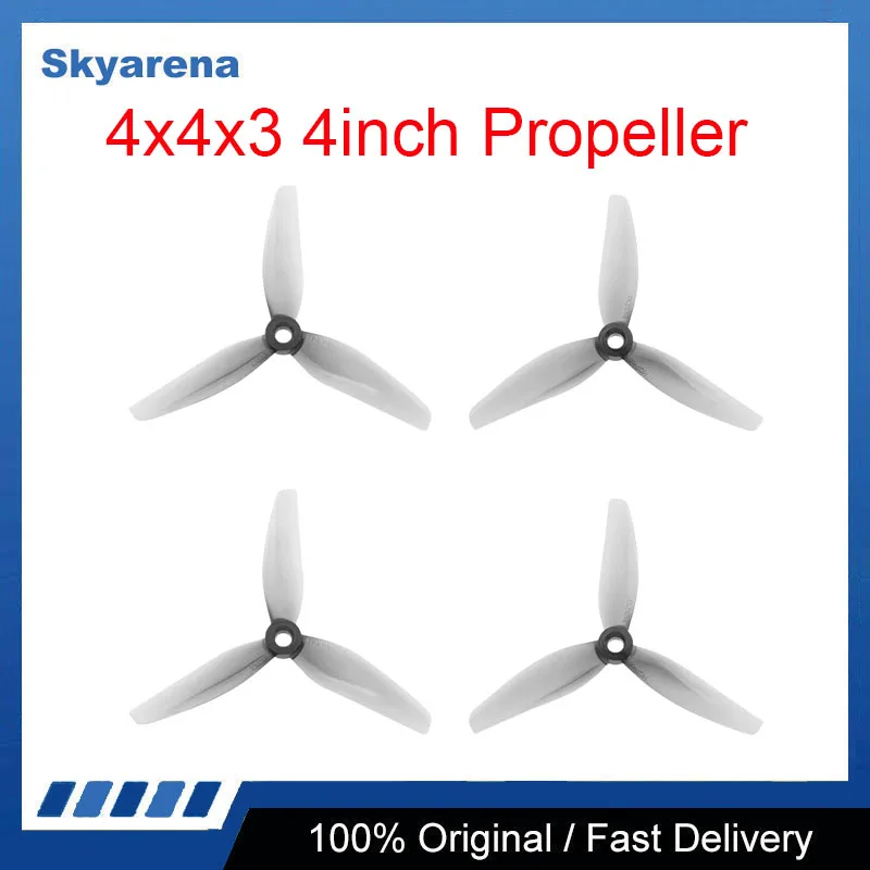 20pcs/10pairs HQ Prop 4x3x3 Tri-blade propeller 4inch prop for FPV drone parts