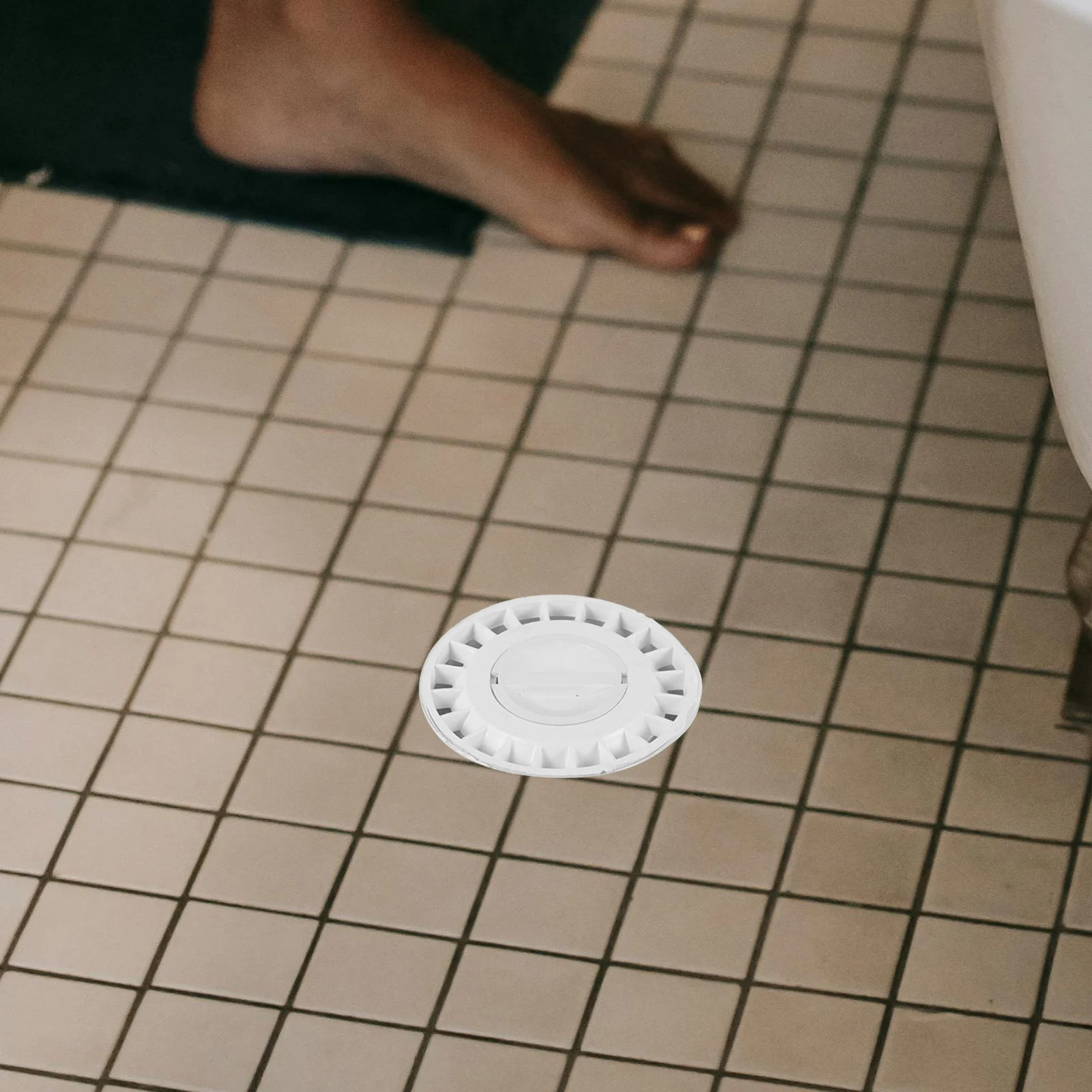 

Outdoor Floor Drain Cover Large Capacity Anti-Clog Durable PVC Balcony Garden Drain Filter Strainer Floor Strainer