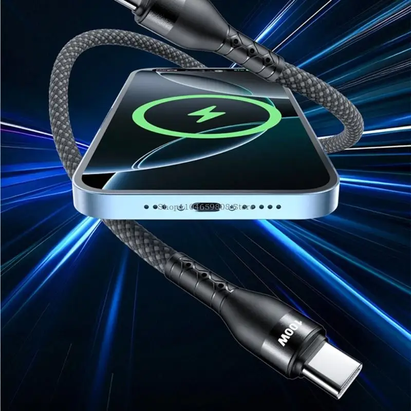 USB C To USB C Cable Type C Data Cable PD100W Quick Charging for Business