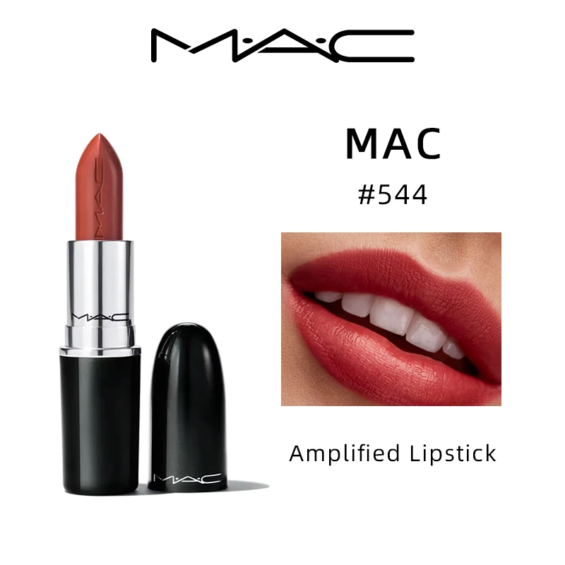 

MAC Lustreglass Lipstick 3g [ #544 BUSINESS CASUAL ] Original Women's Makeup Cosmetics for Women, Sephora Stuff Beauty Maekup