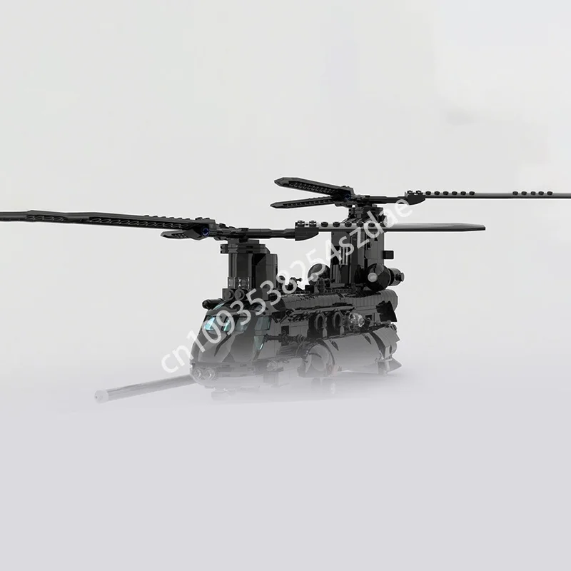 

840pcs MOC MH Special Forces Chinook Systemed Model Building Blocks Toys Architecture DIY Creative Christmas Gift Idea Birthday