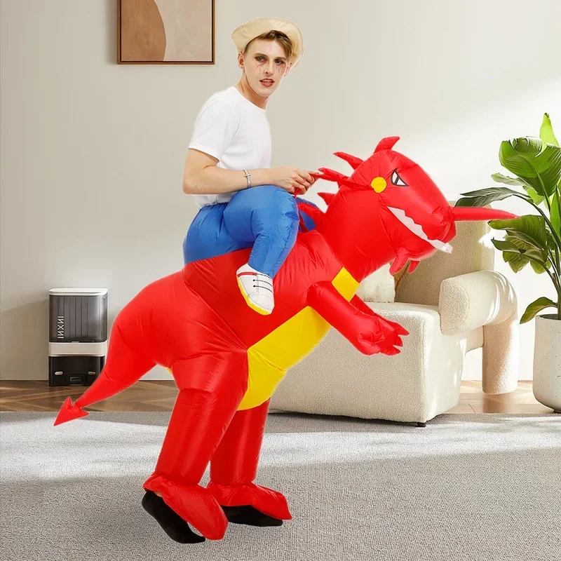 Dinosaur Inflatable Kids Party Cosplay Costumes Adult Animal Halloween Costume For Women MN8