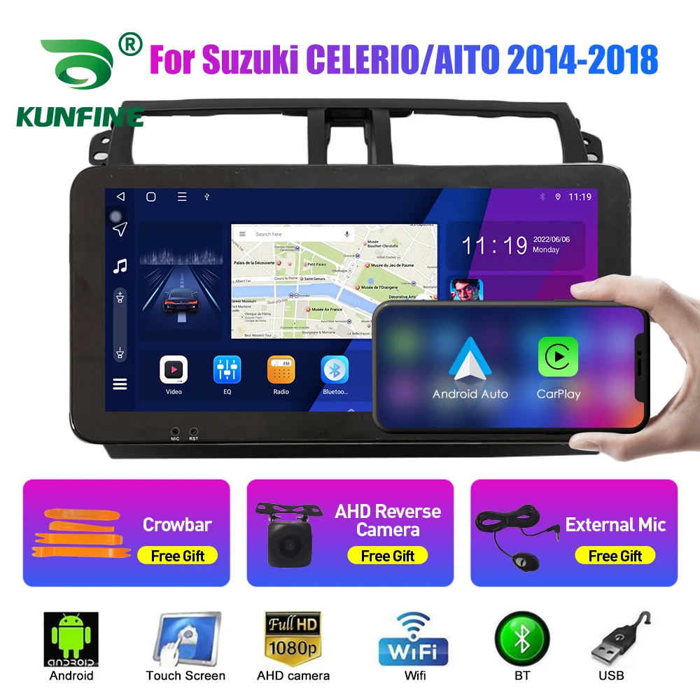 

10.33 Inch Car Radio For Suzuki CELERIO/AITO 2Din Android Octa Core Car Stereo DVD GPS Navigation Player QLED Screen Carplay