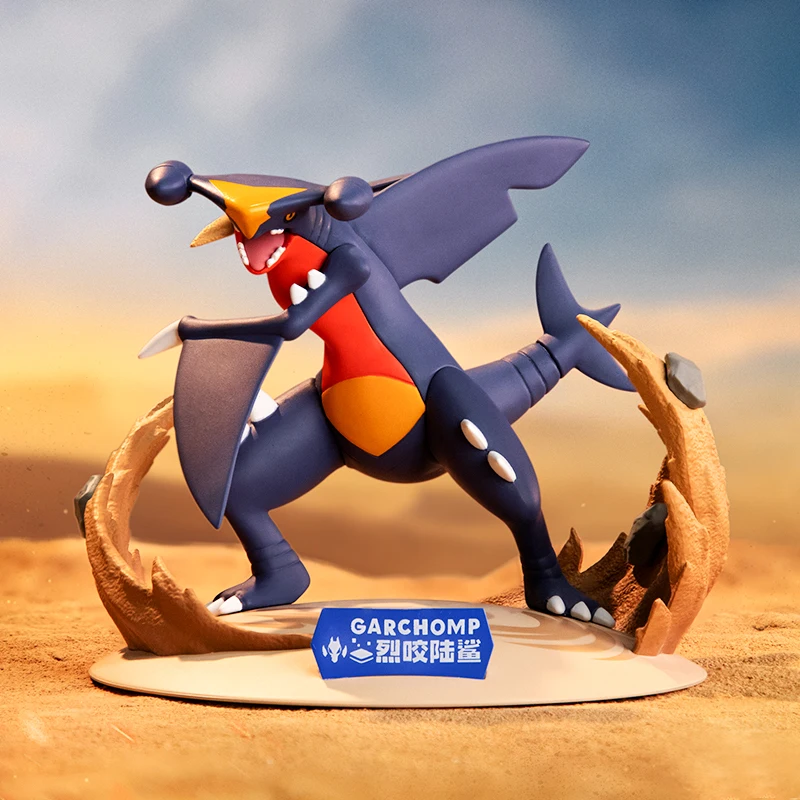 Original Genuine Pokemon Anime Action Figures Gardevoir Garchomp Collect Doll Tabletop Decorations Model Toys Birthday Gifts