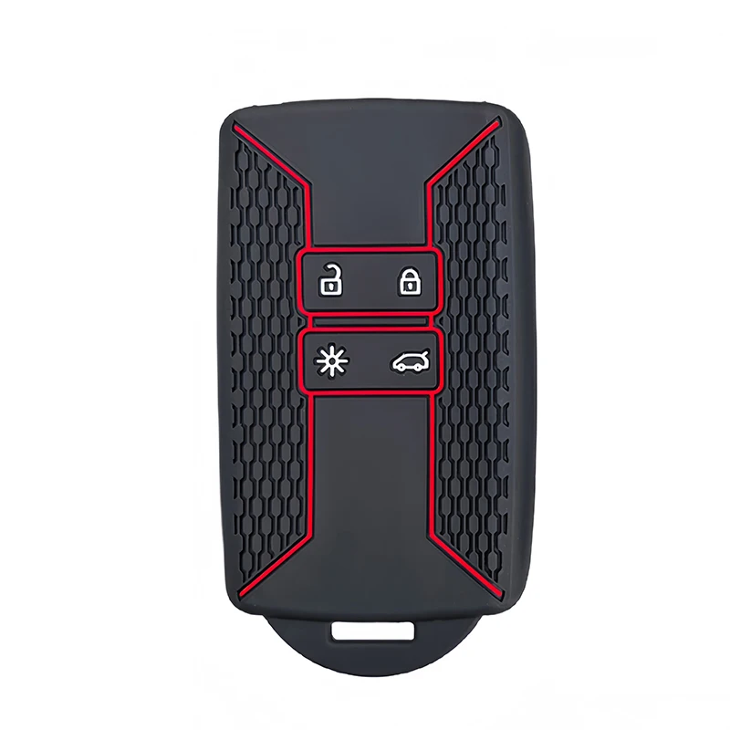 Silikon-Autoschlüsselhülle für Renault Austral Kadjar Clio Megane Captur Arrana Kolaos Zoe Scenic Sandero Duster Logan Jogger