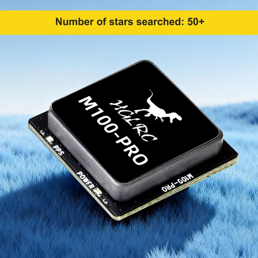 HGLRC M100 PRO GPS Module With QMC5883L Compass B101 10th Generation Positioning Chip For RC FPV Freestyle Racing Drone