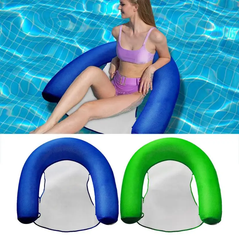 Inflatable Water Chair Inflatable Water Hammock Floating Bed Chair Pool Water Floating Bed Air Mattresses Floats Accessories