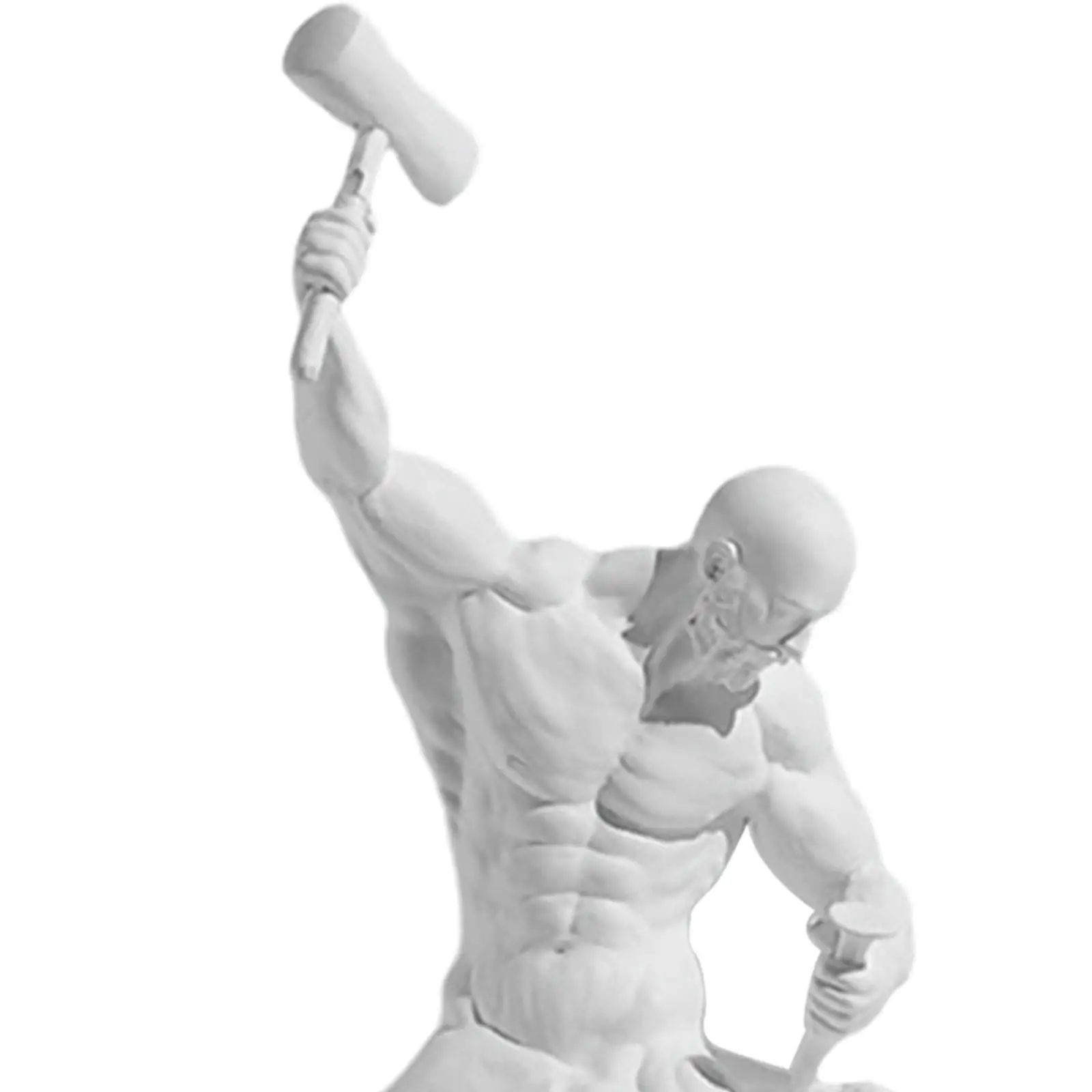 تمثال راتنج بسيط قابل للتحصيل ، تمثال إبداعي ، شخصيات رجالية بسيطة لاستوديو رف الموقد ، ديكورات الطاولة ، غرفة المعيشة وغرفة النوم #5