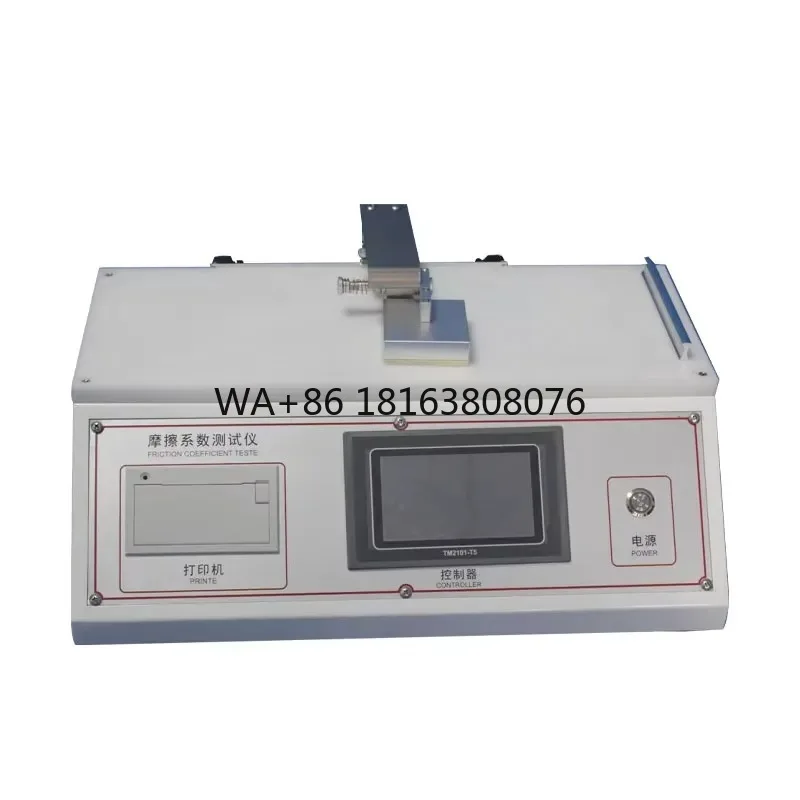 Digital Coefficient Friction Tester for Plastic Film/Dynamic Static Coefficient of Friction Tester