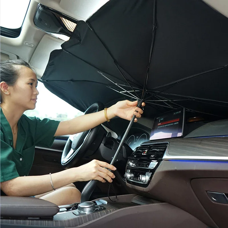 

Universal for SUV Sedan 1pc Car Front Windshield Protector Sun Shade Parasol UV Protection Heat-insulating Car Interior Cover