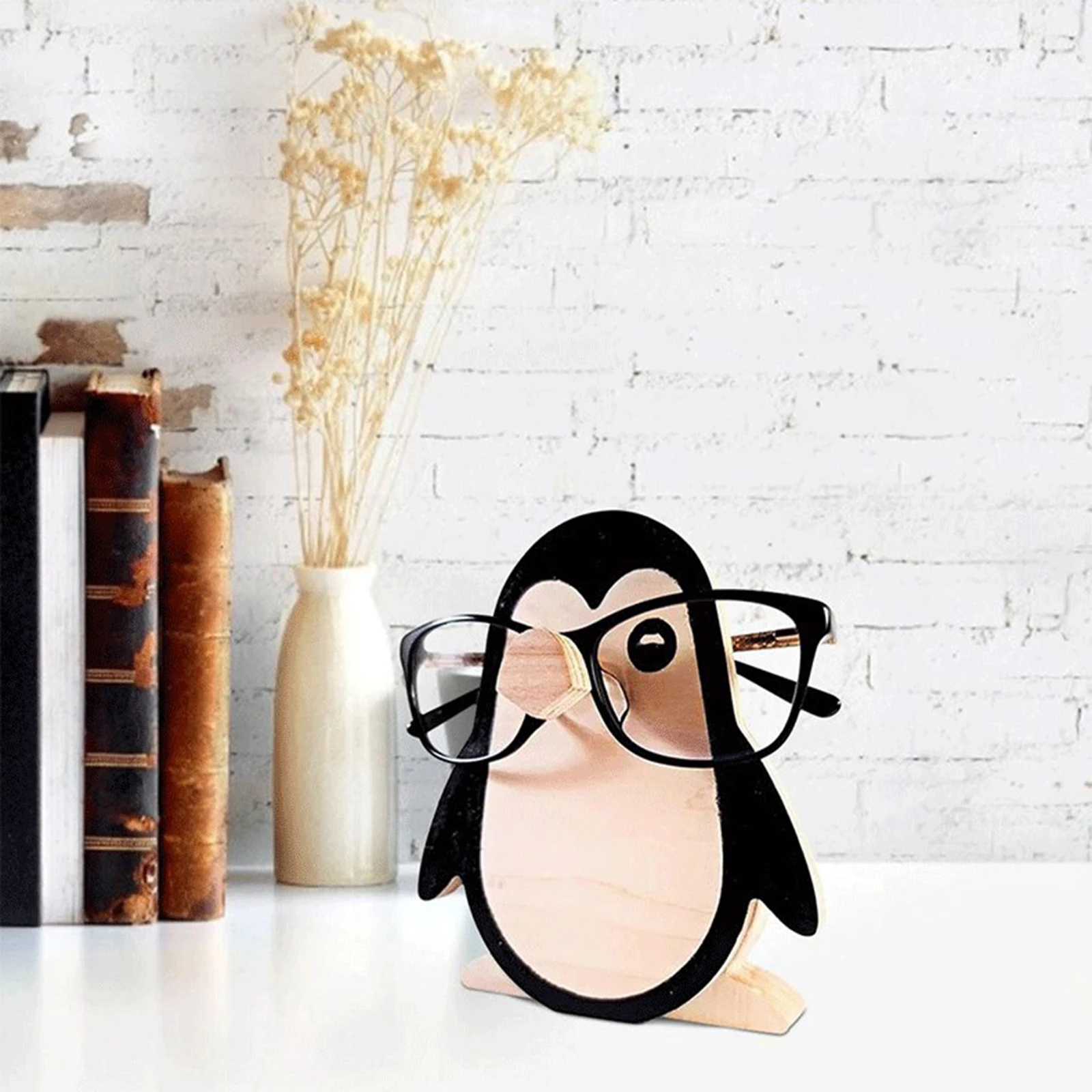 Cute Animal Shape Glasses Frame, Escritório e Decoração, Desktop Bracket