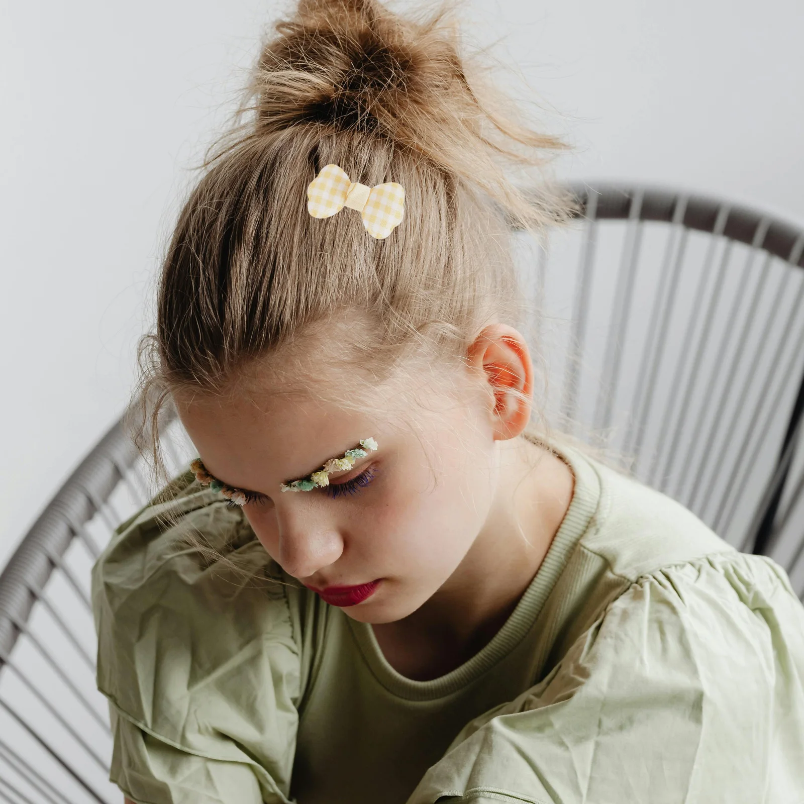 

40pcs Pet Accessories For Dogs Puppy Grooming Bows With Flower Bowknots Small Dog Hair Barrettes Clips For Xmas Party - Dog