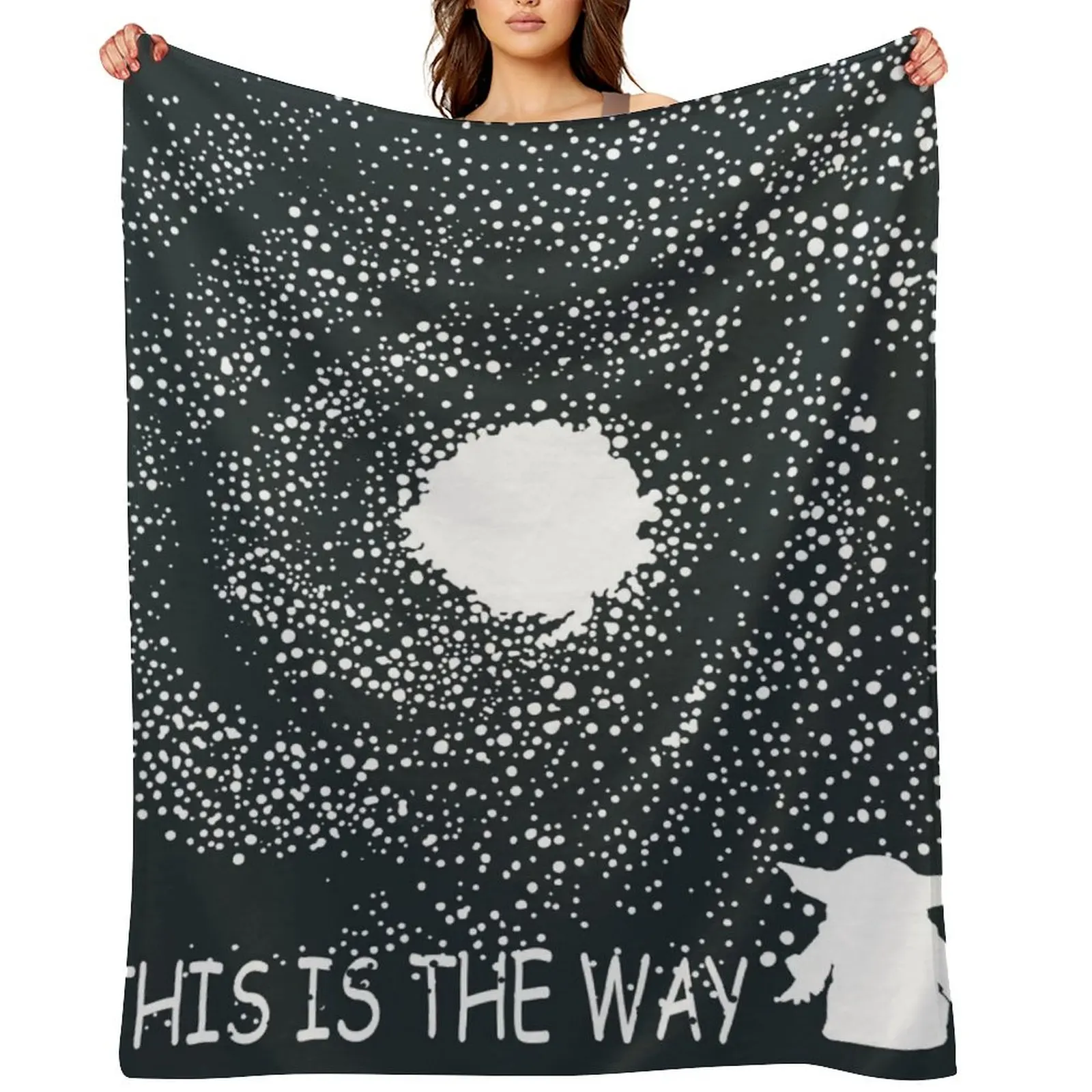 This Is The Way Classic Essential Throw Blanket Beautifuls Kid'S Bed linens Personalized Gift Blankets