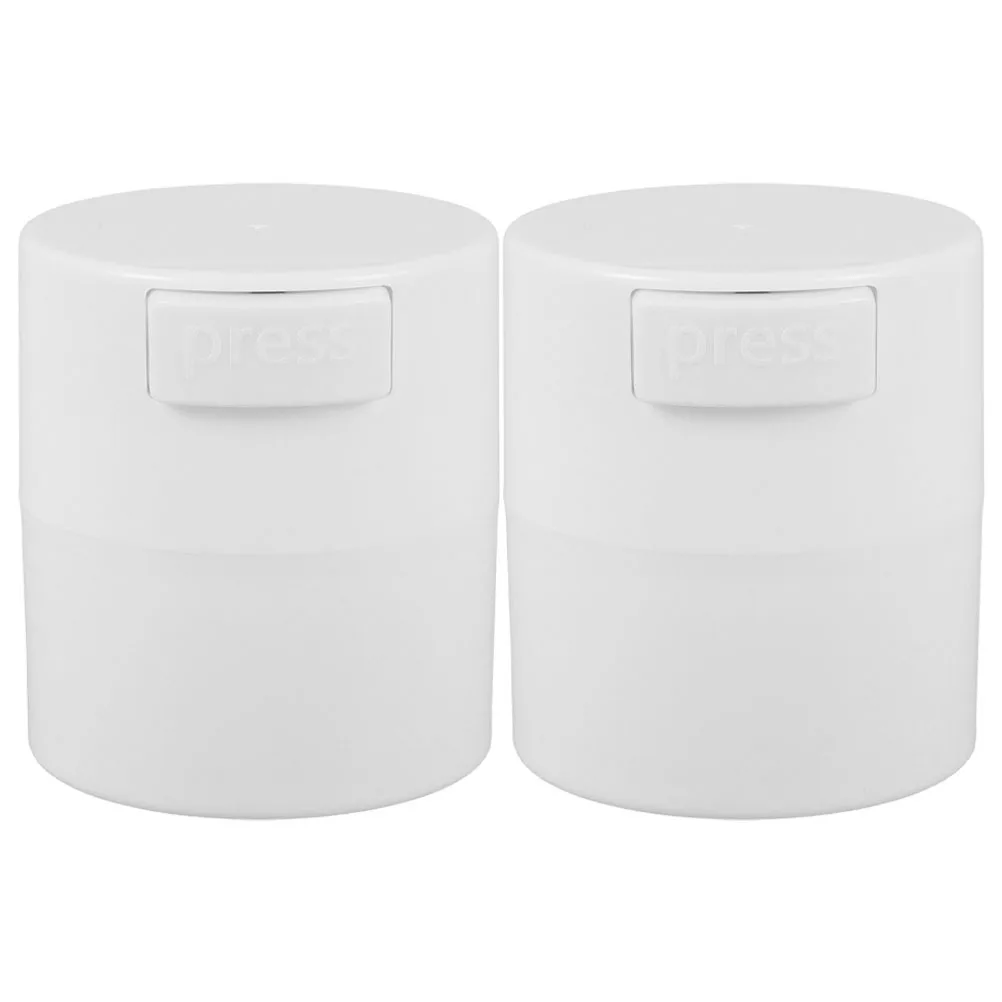 2Pcs Airtight Lash Container Vacuum Seal Eyelash Adhesive Storage Jar Leak-Proof for Lash Extension Accessories