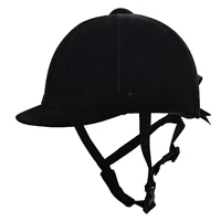 LOCLE-casco ecuestre para montar a caballo, transpirable, duradero, de seguridad, media cubierta, para hombres, mujeres y niños, 48-60cm