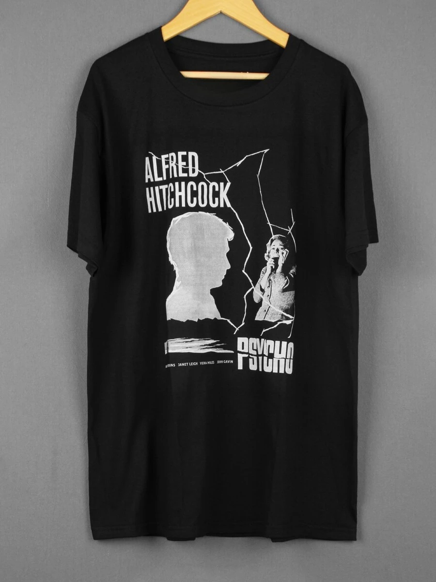 Psycho - The Hitcher - A Classic Horror Film From 1960 By Hitchcock - Retro Cotton Short-Sleeved Printed Men's T-Shirt