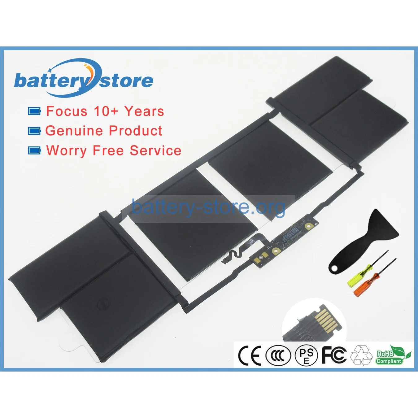 Genuine Original Laptop Batteries for A1707,A1820,(EMC3162),020-01728,Pro 15 2016,MLH42LL,11.4V,6 Cell