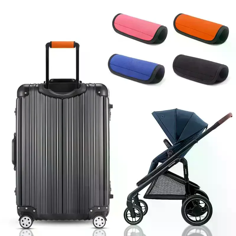 Neoprene Handle Grip Covers With Comfortable Non Slip Design Perfect For Luggage Suitcases And Baby Strollers Soft