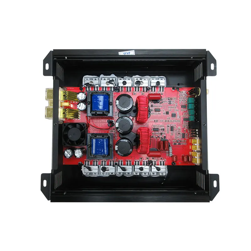 

Автомобильный аудиоусилитель, 1-канальный усилитель QPERTORS марки QP-3000.1FD с проводом управления