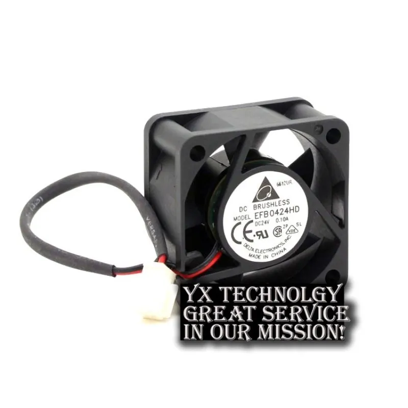 For Delta 40*40*20mm EFB0424HD Double Ball 4020 24V 0.1A 4CM 40mm Inverter Cooling Fan