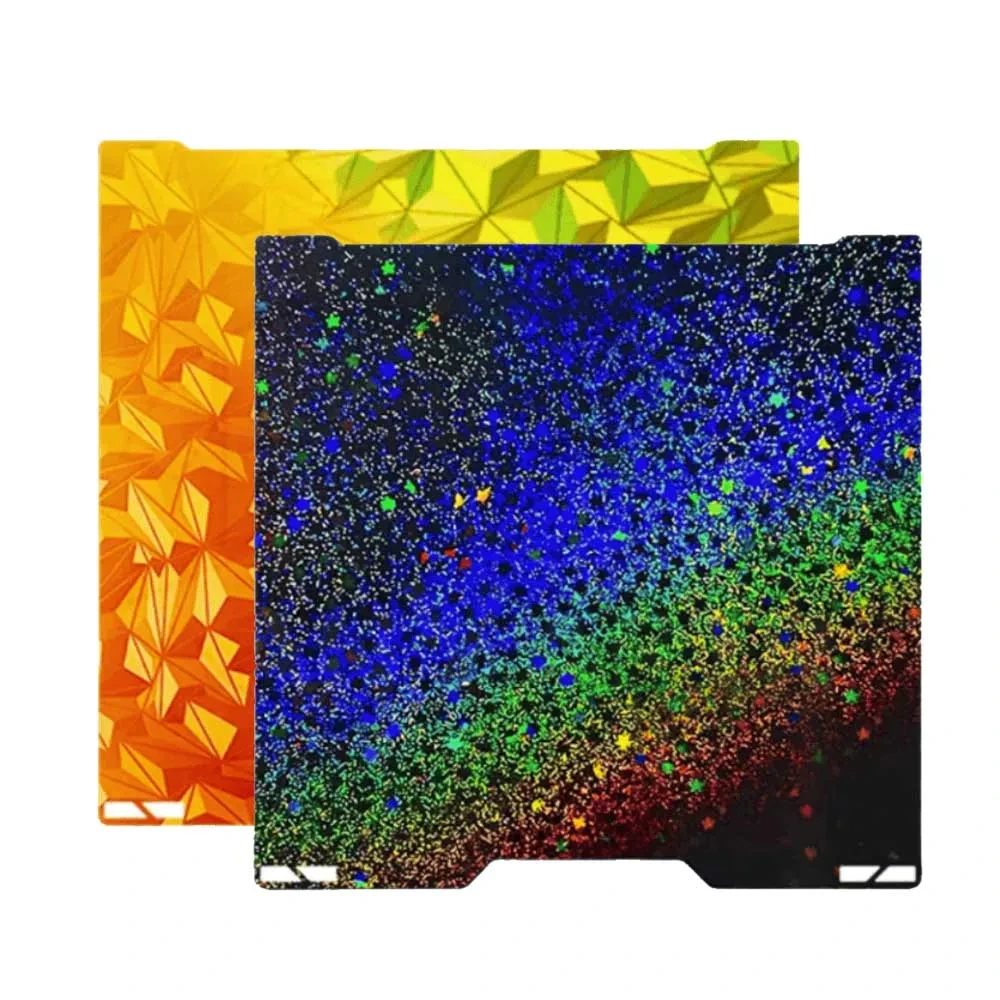 Für Bambu Lab A2L H2C Bauplatte 335x325mm, hitzebeständig, einfache Installation, langlebig, verschleißfest, PEI PET PEO