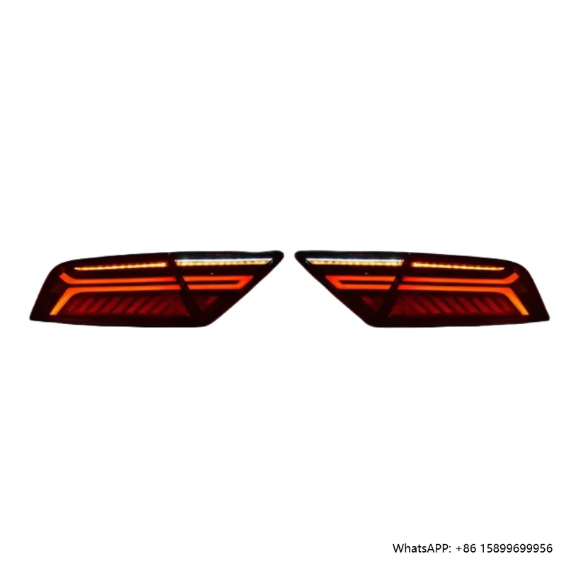

Auto Accessories 12 to 18 for A7 Taillights Assemblies Modified with LED Water Steering Rear Tail Lamp A7 New Model