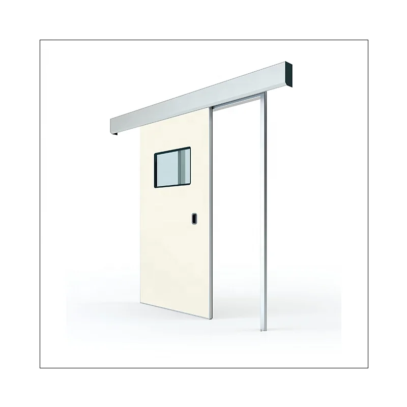 Automatic Airtight Door Hermetic Door Hospital Hermetically sealed Sliding Door with Vision Panel