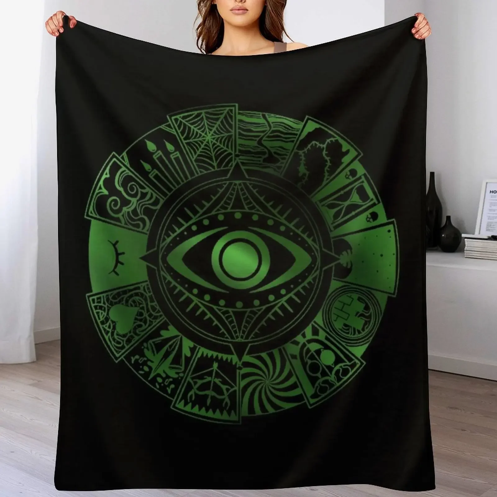 15 Fears Wheel T-Shirt Throw Blanket Stylish Couch Blanket for Home Living Room