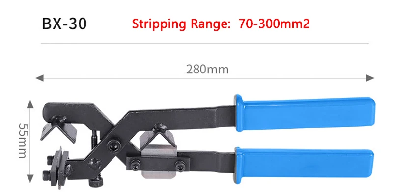 Wire stripper BX-30 Cable Stripping pliers BX-40A Electrician High-Voltage Cable Peeler 70-300m2/35-400m2